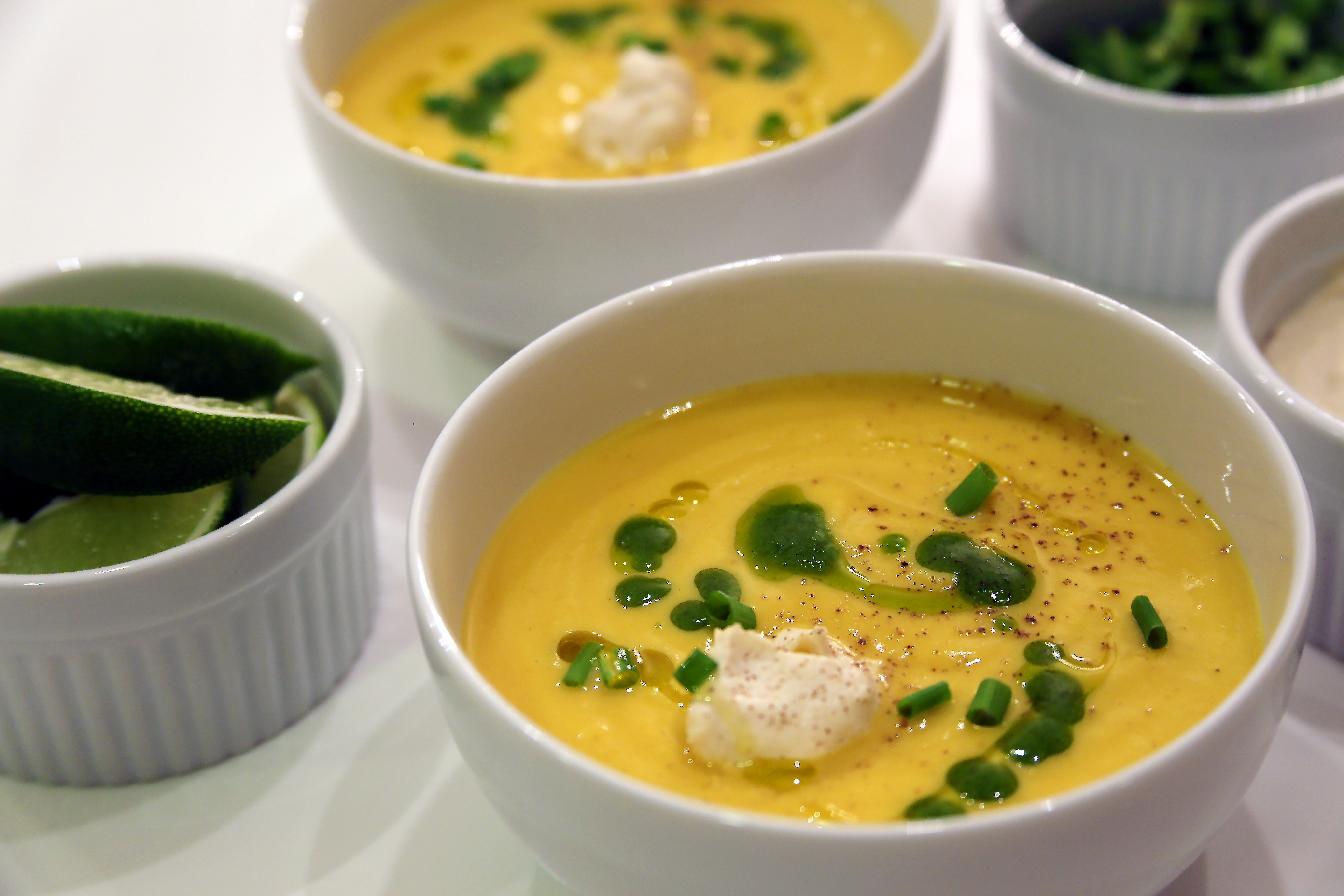 roasted-acorn-squash-soup-with-cashew-sour-cream